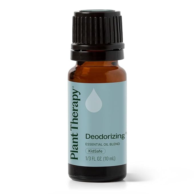 Plant Therapy Deodorizing Essential Oil Blend 10 mL (1/3 oz) 100% Pure, Undiluted, Therapeutic Grade