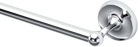 Gatco 5070 Designer II 24" Wall Mounted Towel Bar, Chrome/Towel Bar for Bathroom/Towel Holder for Bathroom