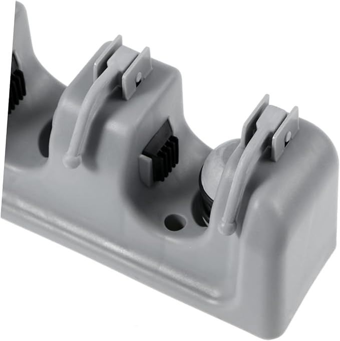 Cabilock Ball Slots Hooks Broom Holder Mop Storage Mount for Garden Garage Tool
