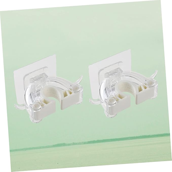 Garneck 6pcs Bathroom Wall Organizer Mop Holder Hook Broom Mop Organizer Bono Seamless Hook Home Kitchen