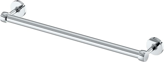 Gatco 5211 Gibson Towel Bar | Retro Modern Wall-Mounted Bathroom Towel Bar | Stylish Decorative Hardware, Heavy Duty Metal, EZ Ancor Mounting | Chrome Finish