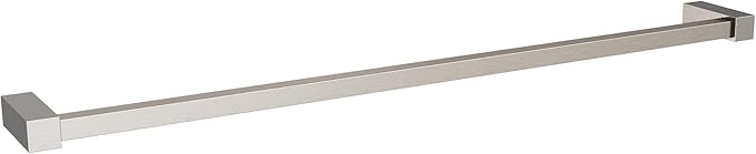 Amerock BH36084G10 | Brushed Nickel Towel Bar | 24 in (610 mm) Towel Rack | Monument | Bathroom Towel Holder | Bathroom Hardware | Bath Accessories