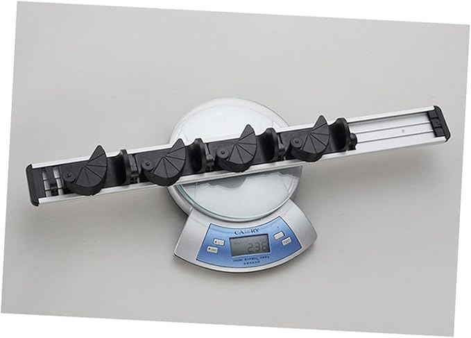 Bathroom Storage Rack Mop Broom Holder Wall Mounted Mop Hanger Space-saving Organizer for Home and Shop