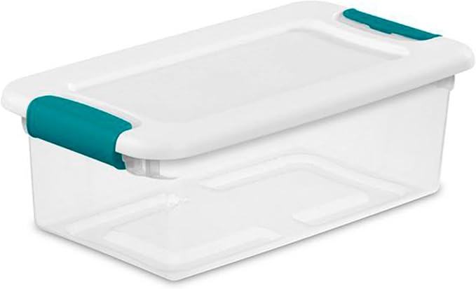 STERILITE 14928012 See Latching Box, Clear, Pack of 1