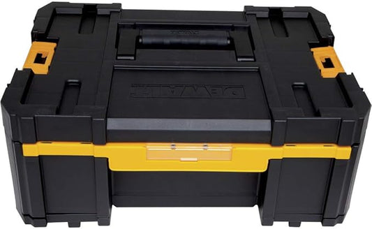 DEWALT Tool Organizer, TSTAK III, Single Deep Drawer, Heavy Duty Latches, Removable Compartments for Small Tools and Accessories (DWST17803)