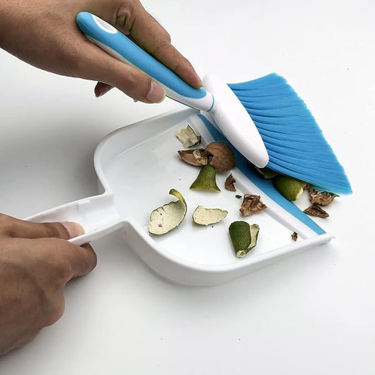 Broom Dustpan Brush Small Dust pan : Mini Broom and Dustpan Set Mini Dust pan and Brush Set Whisk Broom and Dustpan Set Small Broom and Dust pan Set for Desk, Home,Tent (3 Set)