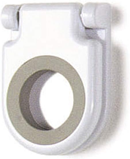 Spectrum Diversified Plastic Mop and Broom Holder, White, 11.25 in L x 1 in W x 3 in H