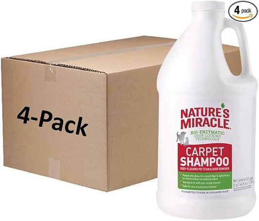 Nature's Miracle Carpet Shampoo, Deep-Cleaning Stain and Odor Remover