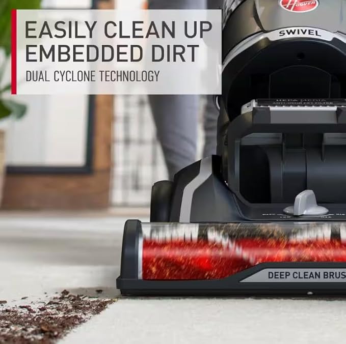 Hoover Dual Spin Pet Plus Carpet Cleaner Machine, for Carpet, Rugs, and Upholstery, Pet Tool Attachment