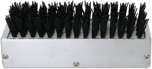 GG Grand General 98990 Chrome Aluminum 7-1/2" (L) x 2-5/8" (H) x 3" (D) Boot Caddies Black Brush