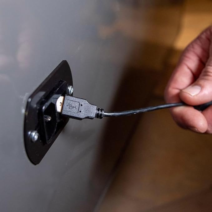 Liberty Safe Power Outlet Kit for Interior Safe Accessories with USB and Ethernet for Dehumidifiers and Lights