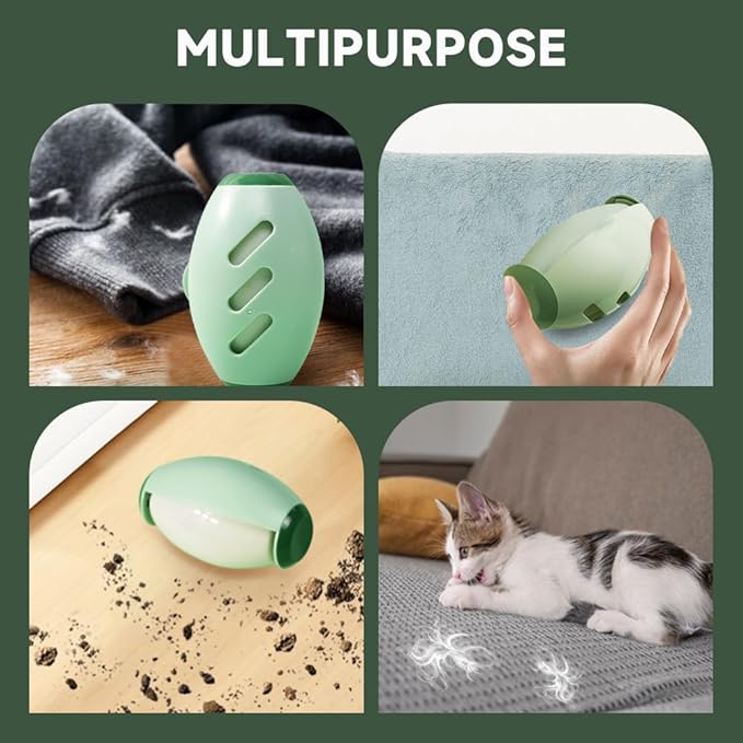Reusable Lint Rollers, Pet Hair Remover for Laundry, Mini Portable Lint Roller Extra Sticky for Furniture, Bedding，Couch, Carpet and Clothing (White)