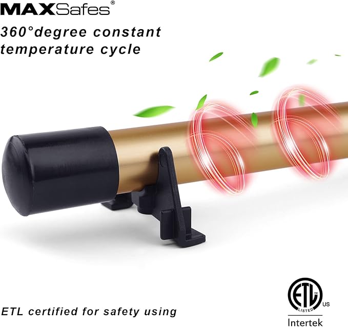Gun Safe Dehumidifier Rod, Dry Rod - Easy Installation Plug-in Electric Dehumidifier Eliminates Moisture for Gun Safes & Cabinets, ETL Approved (18in)