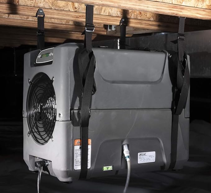 Drieaz F526 PHD 200 Compact Dehumidifier Hanging Kit, Black medium