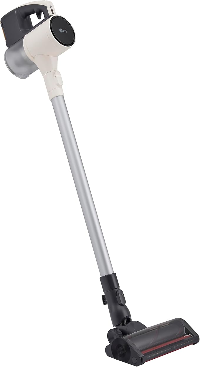 LG Cordzero Q3 Cordless Stick Vacuum Cleaner with Auto Multi-Surface Detect Dual Floor Max Lite Nozzle, Beige Color