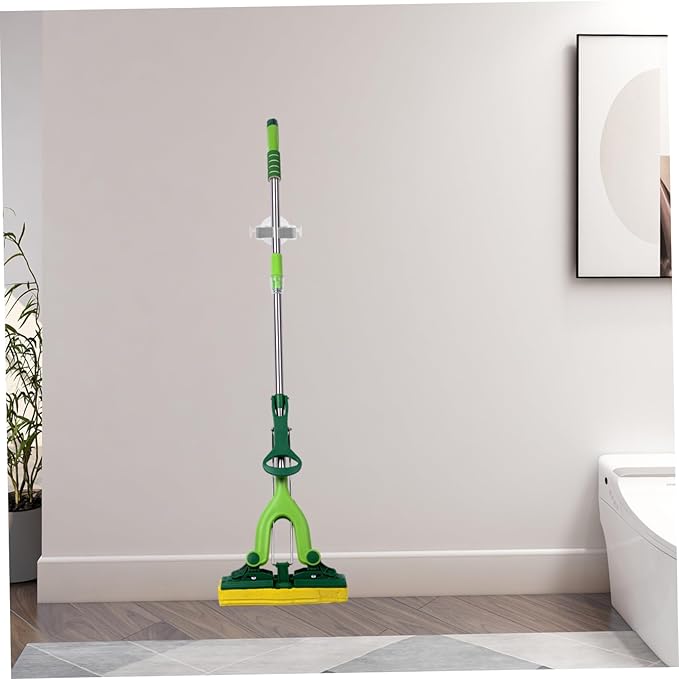 4pcs Self Adhesive Mop and Broom Holders Wall Mounted Organizers for Bathroom and Kitchen Non- Storage Racks Easy Installation Without Drilling