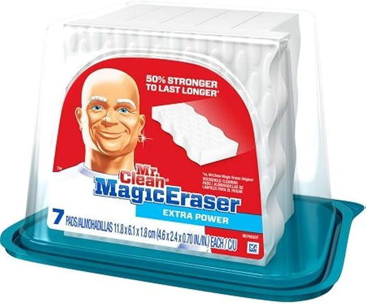 Mr Clean Magic Eraser Extra Power, 7 count | Creates a Truly Noticeable Clean Environment