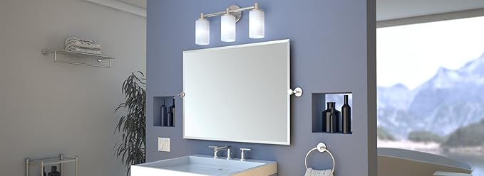 Gatco 4290 24" Latitude II Towel Bar, Satin Nickel