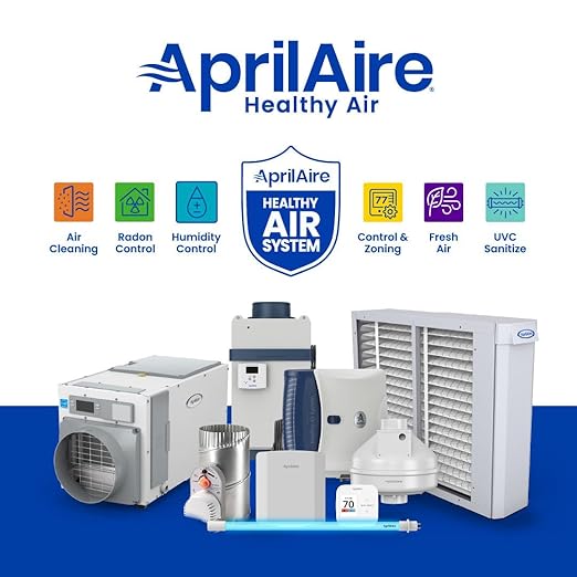 AprilAire 410 Replacement Filter for AprilAire Whole House Air Purifiers - MERV 11, Clean Air & Dust, 16x25x4 Air Filter (Pack of 1)