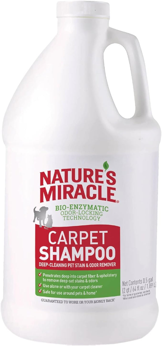 Nature's Miracle Carpet Shampoo, Deep-Cleaning Stain and Odor Remover