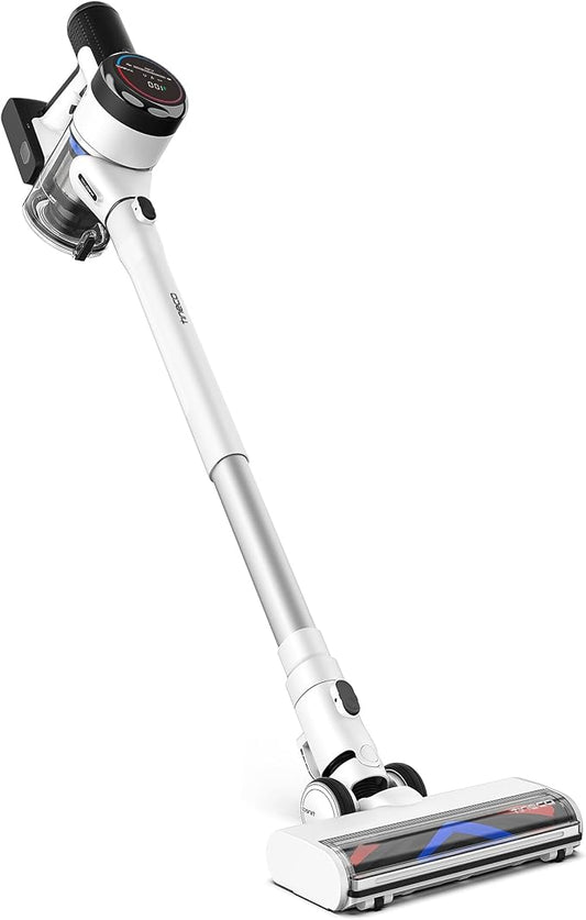 Tineco Pure ONE S15 Essentials Cordless Vacuum Cleaner, Stick Vacuum Rechargeable with Anti-Tangle Brush, LED Headlights for Hard Floor, Pet Hair & Home Cleaning