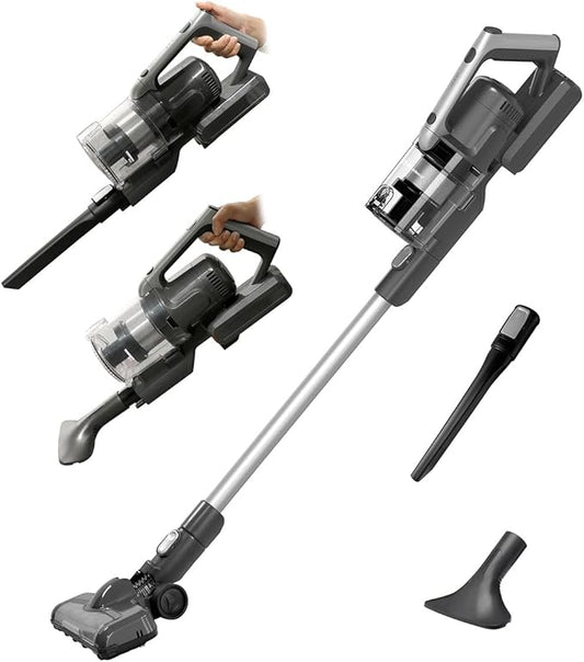 Koblenz Nova Cordless Vacuum Cleaner, Lightweight and Versatile Vacuum Cleaner with Up to 45 Minutes of Runtime, Vacuums Pet Hair, Stick Vaccum for Harwood Floors and Carpets, 120W DC Motor, SVM-280