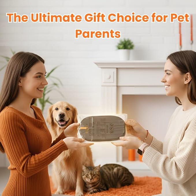 2pcs Pet Hair Removal Glove for Cats & Dogs – Reusable Magic Brush – Five-Finger Electrostatic Pet Hair Remover Glove for Laundry, Couch, Carpet & Car Seat