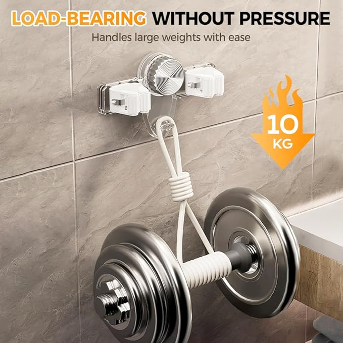 Broom Holder Mop Hanger, 2026 New No punching required Broom Hanger Organizer for Bathroom, Kitchen, Office，Utility Room，Laundry Room,Home Garden, Garage Storage and Organization Rack (Gray)