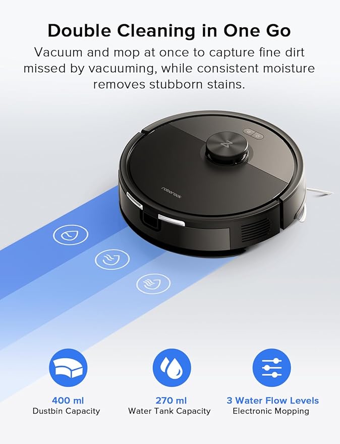 roborock Q7 L5 Robot Vacuum Cleaner and Washable Filter Bundle