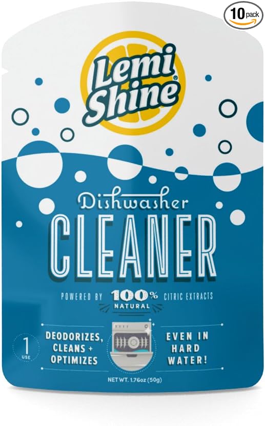 Lemi Shine Dishwasher Cleaner (Pack of 10)