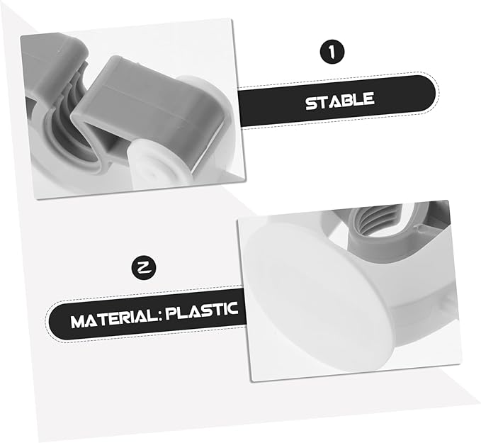 4pcs Self-Adhesive Mop and Broom Holder Wall Mounted Storage Organizer for Bathroom and Kitchen High Durability No Drilling Required Easy Install