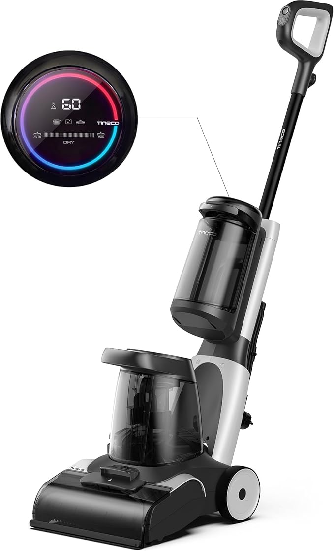 Tineco CARPET ONE Smart Carpet Cleaner Machine, Lightweight Carpet Shampooer and Portable Upholstery Cleaner with LED Display, Pet Carpet Cleaner with Spot Cleaner