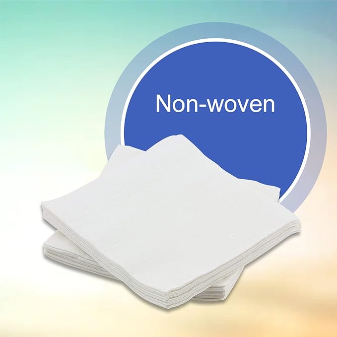 McKesson Disposable Washcloths, Soft, Absorbent and Strong, 13 in x 13 in, 500 Count
