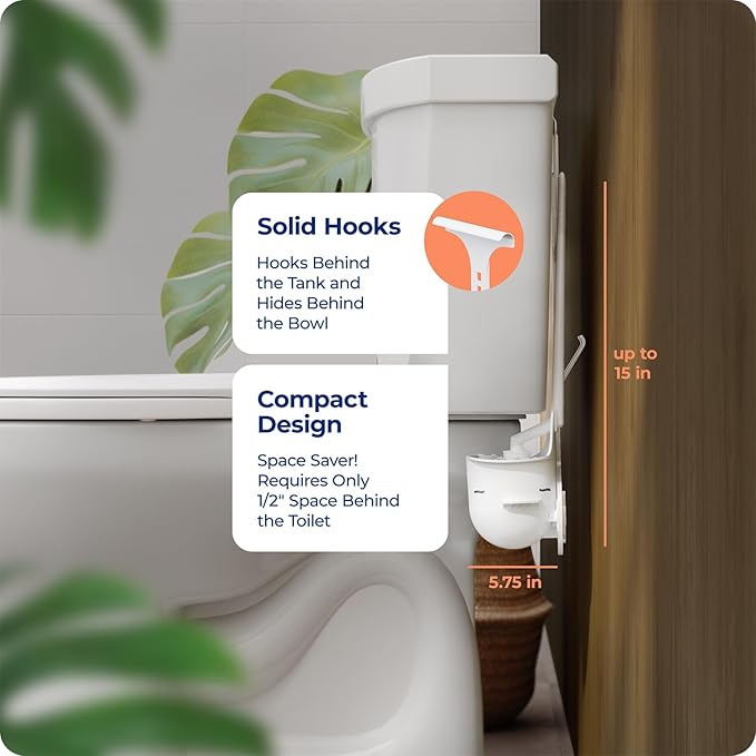 Squatty Potty Invisibrush Hidden Toilet Brush