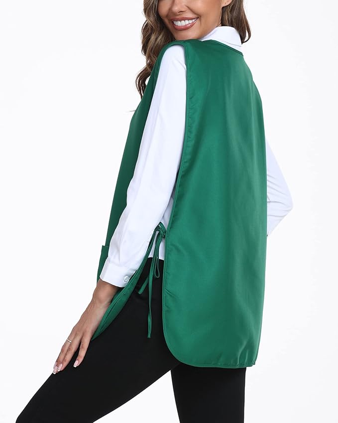 Xeoxarel Unisex Cobbler Apron with 3 Pockets Vest