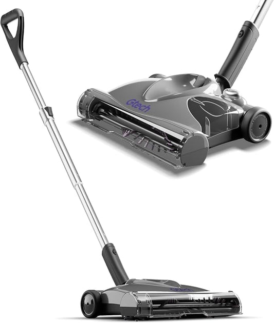 Gtech SW02 Cordless Lithium Carpet and Hardwood Floor Sweeper - Cordless Adjustable Vacuum - Up to 60 Minutes of Runtime - Rechargeable 7.2v Li-ion Battery - Lightweight (3.5 lbs.)