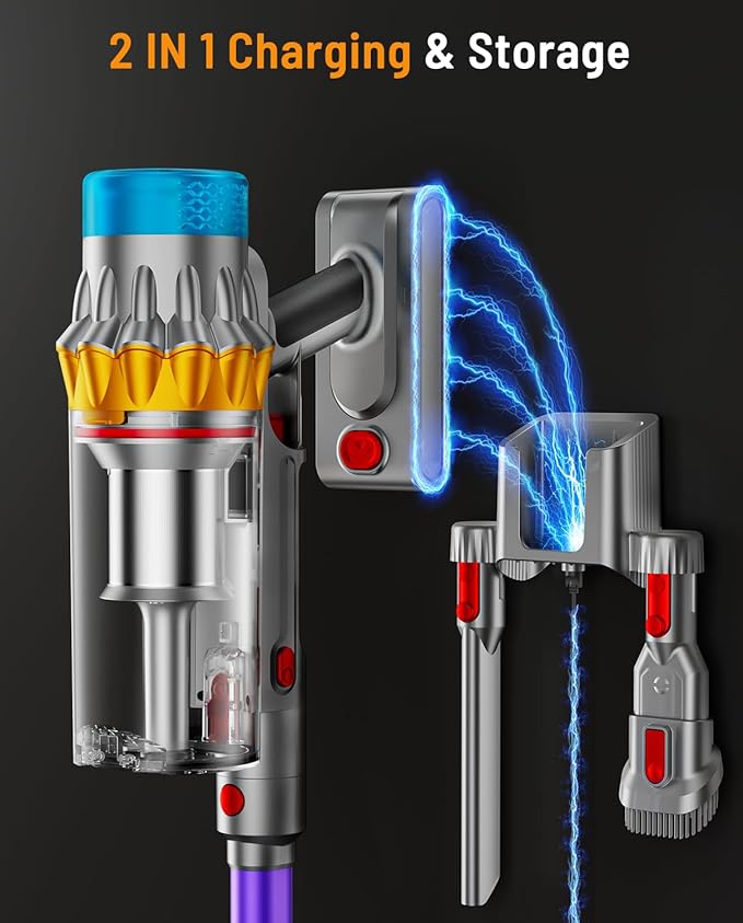 Cordless Vacuum Cleaner, 55KPA 70Min 650W Motor Powerful Vacuum Cleaners for Home, Self-Stand Cordless Stick Vacuum Rechargeable Anti-Tangle/LED Screen/1.8L Cup for Home Pet Hair/Carpet/Hardwood Floor