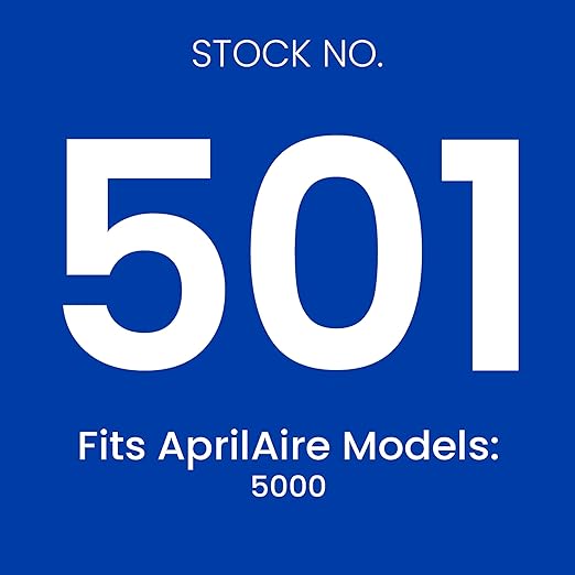 AprilAire 501 Replacement Filter for AprilAire 5000 Whole-House Air Purifier - MERV 15 Equivalent, 16x25x6 Air Filter (Pack of 10)