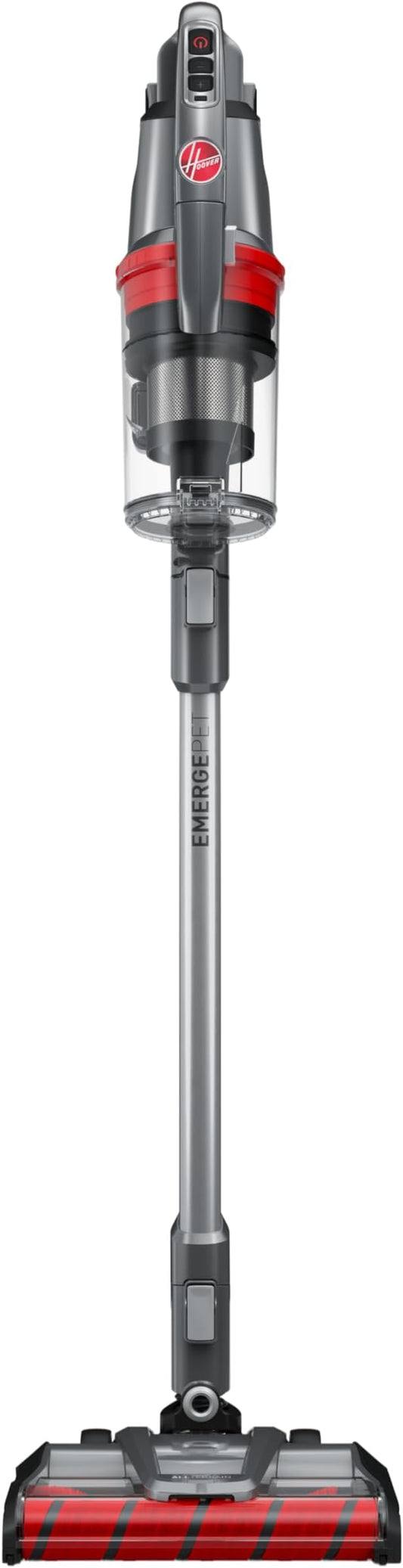 Hoover ONEPWR WindTunnel Emerge Pet+ Cordless Stick Vacuum Cleaner, Lightweight Stick Vac, Powerful and Quiet Cleaning, Self Standing, No Wall Mount Required, Cordless Vacuum Cleaners for Home Use