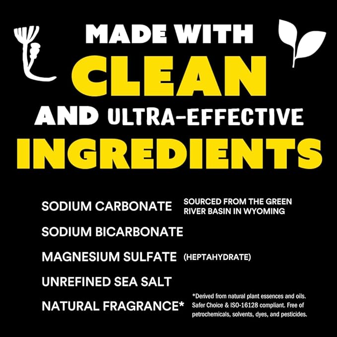 Molly's Suds Original Laundry Detergent Powder | Clean Laundry Detergent Powder for Sensitive Skin | Simple, Effective Ingredients, Stain Fighting | 240 Loads (Citrus Grove)
