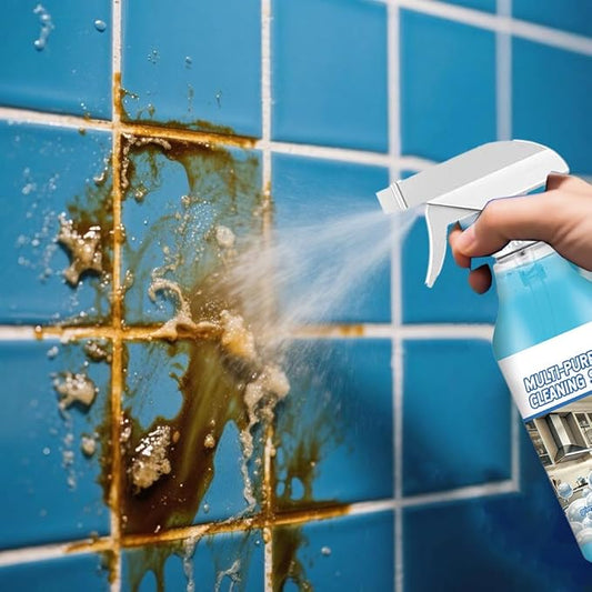 2025 Upgraded Splash Spray All-Purpose Cleaner Foam Tablets, Heavy-Duty Degreaser for Stove, Oven, Kitchenware, Grease & Grime Remover with Spray Bottle Kit (3)