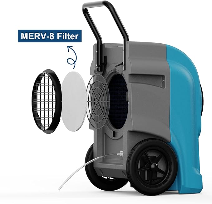 AlorAir MERV-8 Filter for Commercial Dehumidifiers Storm Elite New Accessory, Round
