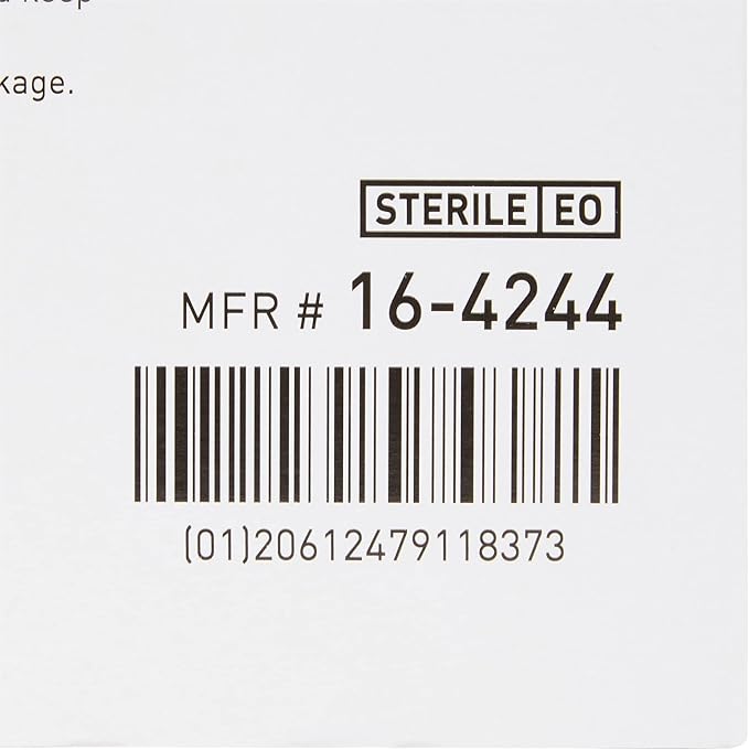 McKesson Non-Woven Sponges, Sterile, 4-Ply, Polyester/Rayon, 4 in x 4 in, 2 per Pack, 600 Packs, 1200 Total