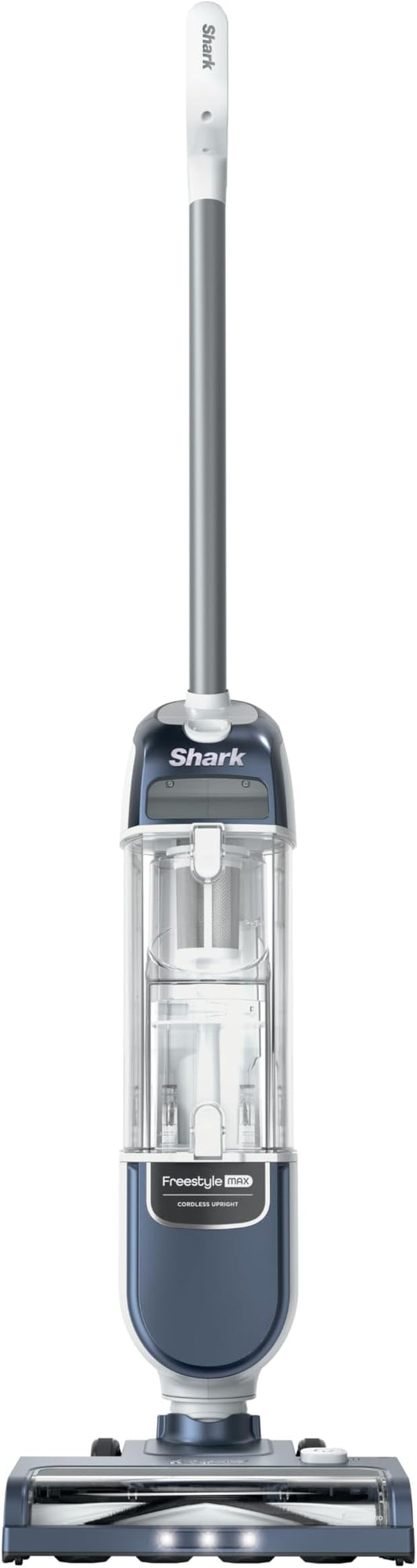 Shark Freestyle Max Cordless Upright Vacuum, Multi-Surface Cleaning, Lightweight, Easy Maintenance, with Large Dust Cup and 2-Speed Brushroll, LED Headlights, Nordic Blue, SV2002