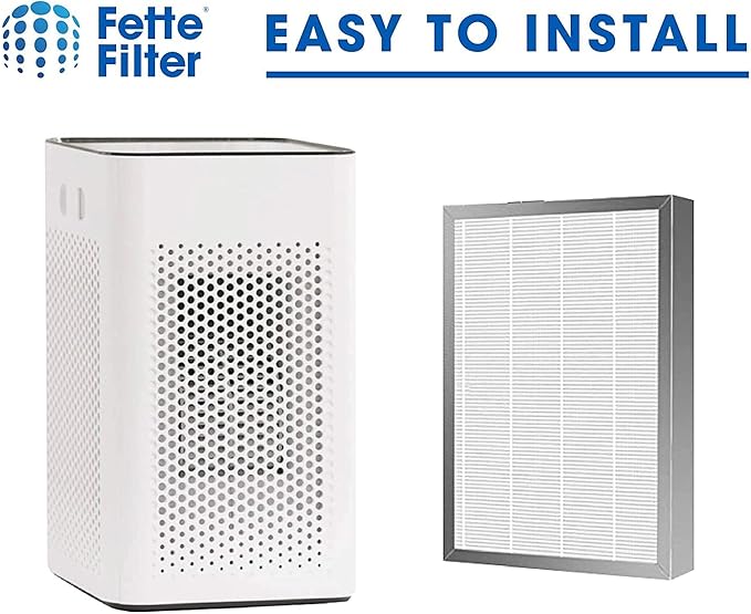 Fette Filter - Premium H13 True HEPA Replacement Filter Compatible with MA-25 Air Purifier with 3-in-1 filtration system. Includes 2 Hepa Replacements for models 25/US B1/S1/W