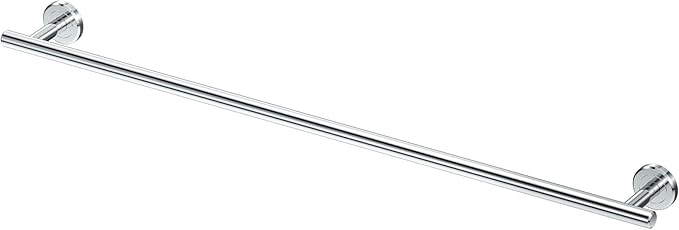 Gatco 4240A Latitude II, Towel Bar, 30”, Chrome | Wall Mount Towel Holder for Bathroom, Total Length 32.63"