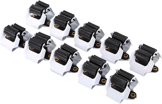 Tbest 10PCS Kitchen Mop Broom Holder Wall Mounted B Storage Er Tool