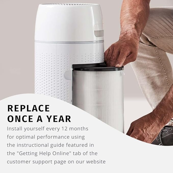Homedics TotalClean PetPlus HEPA-Type Air Purifier Filter Replacement, Works with Homedics AP-PET35 PetPlus Air Purifiers, Captures Microscopic Airborne Particles