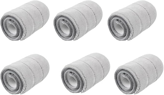 Mop Pads Replacement, 6 Pack mop Head Replacement Washable Microfiber Pads (XF-Padsx6)