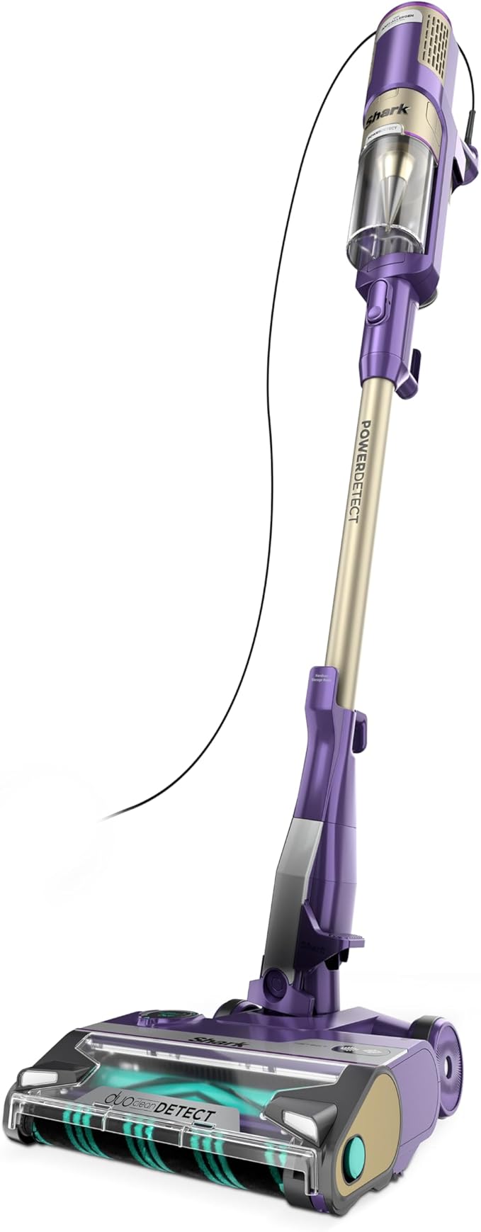 Shark POWERDETECT Ultra-Light Corded Stick Vacuum with DuoClean Technology, Self-Cleaning Brushroll for No Hair Wrap, Anti-Allergen Complete Seal, and Odor Neutralizer Technology, HZ4002
